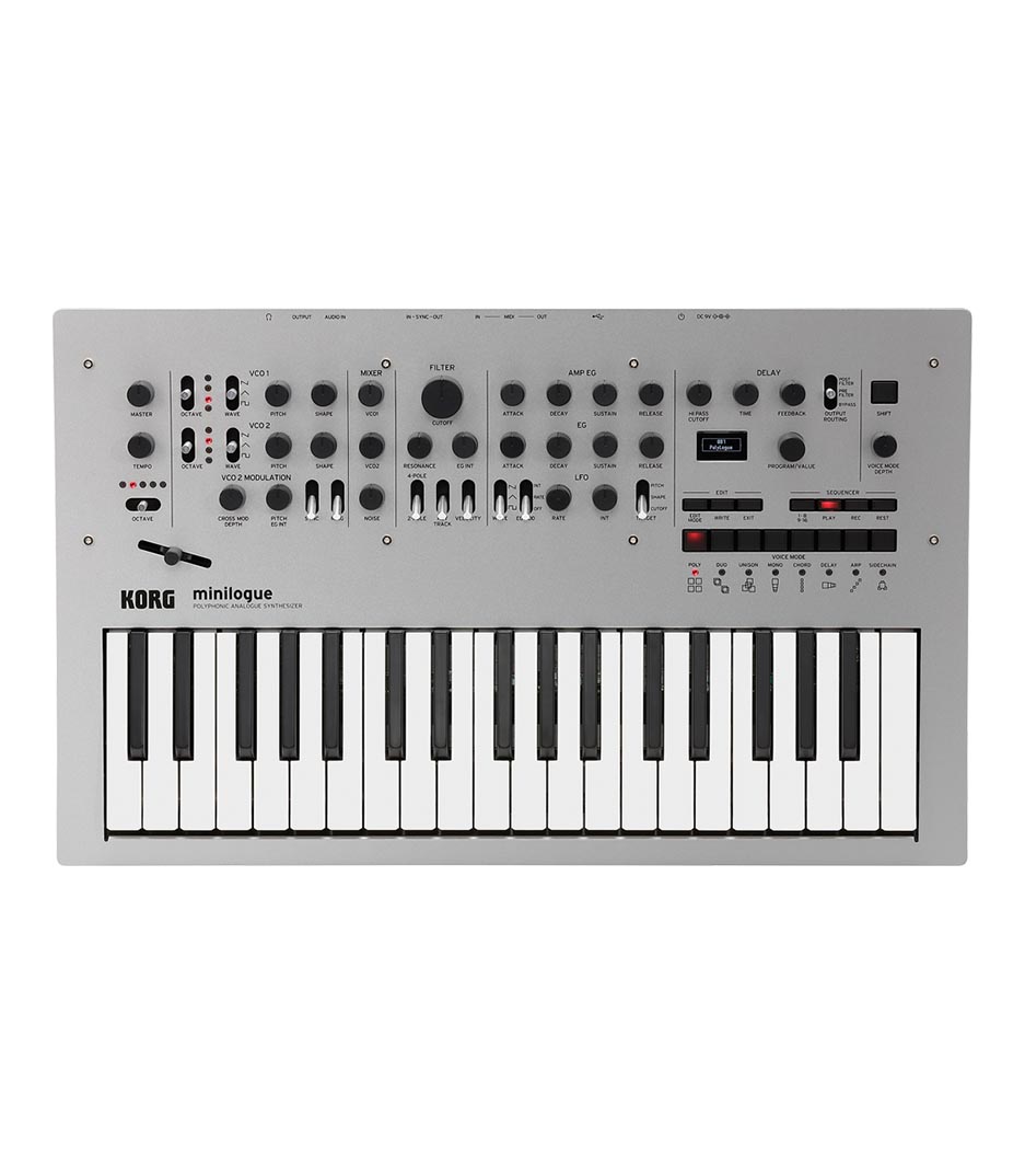  Korg Minilogue 37 Keys Polyphonic Analog Synthesizer